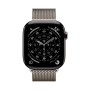 Apple Watch Series 11, 42 мм корпус из титана цвета «Natural», ремешок Milanese Loop цвета «Natural»