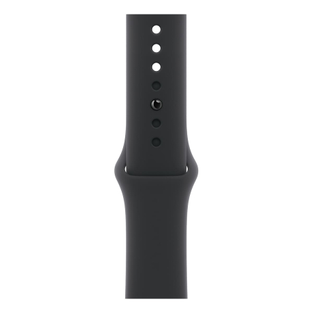 Apple Watch Series 10, 46 мм корпус из алюминия цвета «Jet Black», ремешок Sport Band размера M/L цвета «Black» Apple Watch Series 10, 46 мм корпус из алюминия цвета «Jet Black», ремешок Sport Band размера M/L цвета «Black»