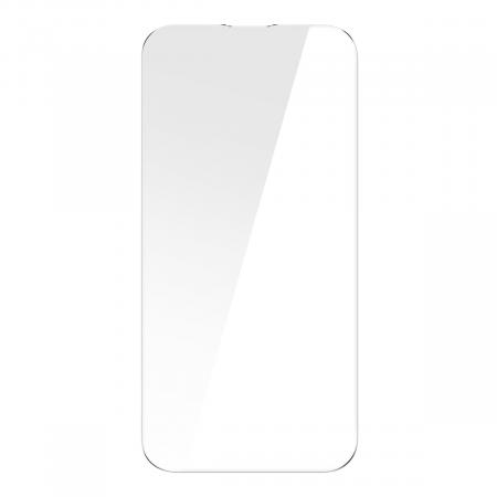 Защитное стекло для iPhone 13 Pro Max/14 Plus Baseus Crystal glass 1шт + EasyStick (SGBL100202) Глянцевое