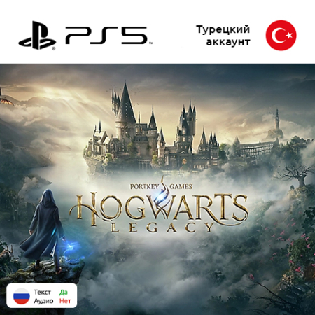Цифровая версия игры Hogwarts Legacy для Sony PlayStation 5, русские субтитры