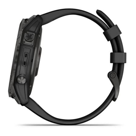 Часы Garmin FENIX 7X Carbon gray, черный