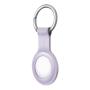 Чехол для Apple AirTag UNIQ Lino Liquid silicone (AIRTAG-LINOLAV) Лавандовый