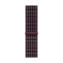Apple Watch Series 12, 46 мм корпус из алюминия цвета «Black», ремешок Sport Loop цвета «Burgundy Plaid»