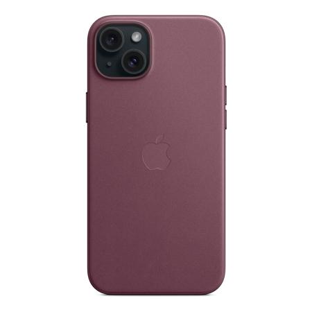 Чехол FineWoven Case для Apple iPhone 15 Plus с MagSafe Mulberry, фиолетовый