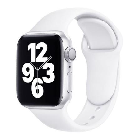 Ремешок для Apple Watch 42/44/45/49  Mutural Watch band MIOU series White, белый