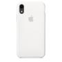 Чехол Silicone Case для Apple iPhone XR White, белый