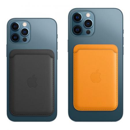 Чехол-бумажник Apple MagSafe для iPhone Blue, синий