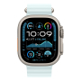 Apple Watch Ultra 2 (2024), 49 мм корпус из титана цвета «Natural», ремешок Ocean Band цвета «Ice Blue» Apple Watch Ultra 2 (2024), 49 мм корпус из титана цвета «Natural», ремешок Ocean Band цвета «Ice Blue»