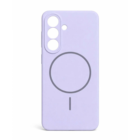 Чехол для Samsung Galaxy S26 с MagSafe Silicone Case Фиолетовый