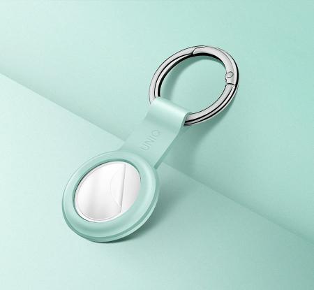 Чехол для Apple AirTag UNIQ Lino Liquid silicone (AIRTAG-LINOGRN) Зеленый