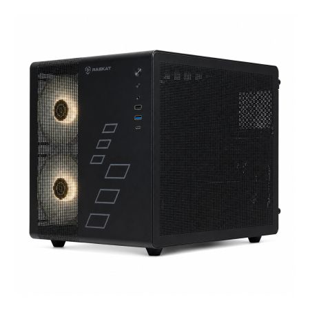 Игровой ПК Raskat Strike 520, Intel Core i5-14400F, NVIDIA RTX 5060Ti 16Gb, 32Gb DDR5, 1Tb SSD, Чёрный