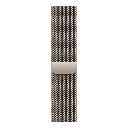 Apple Watch Series 11, 42 мм корпус из титана цвета «Natural», ремешок Milanese Loop цвета «Natural»