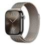 Apple Watch Series 10, 42 мм корпус из титана цвета «Natural», ремешок Milanese Loop цвета «Natural» Apple Watch Series 10, 42 мм корпус из титана цвета «Natural», ремешок Milanese Loop цвета «Natural»