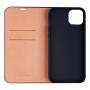 Чехол-книжка Ronsin для iPhone 14 Pro premium case c визитницей Черный