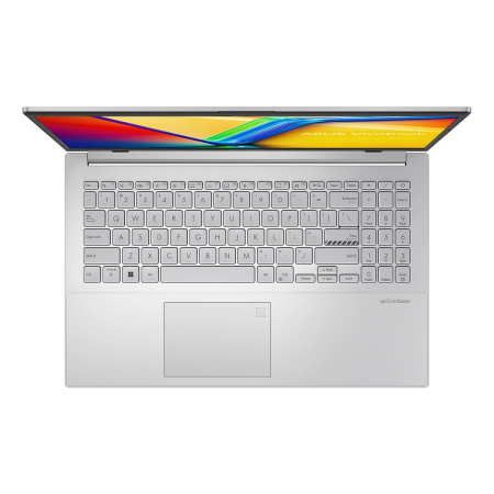 Ноутбук ASUS VivoBook Go 15 E1504FA-BQ154W (AMD Ryzen 3 7320U 8Gb SSD 256Gb 15.6" FullHD Win11) Cool Silver, серебристый