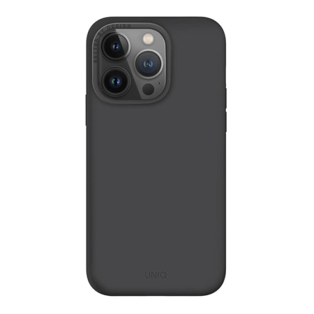 Чехол для iPhone 14 Pro Max с Magsafe UNIQ Lino Hue (IP6.7PM(2022)-LINOHMGRY) Серый