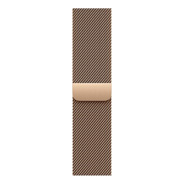 Apple Watch Series 10, 42 мм корпус из титана цвета «Gold», ремешок Milanese Loop цвета «Gold» Apple Watch Series 10, 42 мм корпус из титана цвета «Gold», ремешок Milanese Loop цвета «Gold»