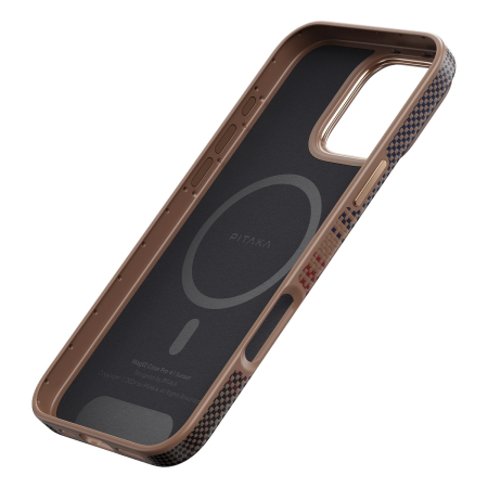 Чехол для iPhone 16 Pro Pitaka Military-Grade Protective Case (KI1601CPSU)
