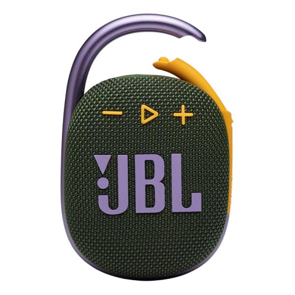 Портативная колонка JBL Clip 4 Green, зеленый