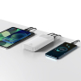 Внешний аккумулятор Baseus 20000mAh Bipow Digital Display Power Bank 20Вт Белый