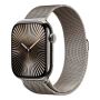 Apple Watch Series 10, 46 мм корпус из титана цвета «Natural», ремешок Milanese Loop цвета «Natural» Apple Watch Series 10, 46 мм корпус из титана цвета «Natural», ремешок Milanese Loop цвета «Natural»
