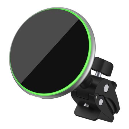 Магнитный держатель c зарядкой WiWU LIBERATOR 15W (CH-308) Черный