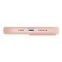 Чехол для iPhone 13 c Magsafe UNIQ Lino Hue (IP6.1HYB(2021)-LINOHMPNK) Розовый