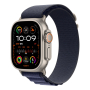 Apple Watch Ultra 2 (2024), 49 мм корпус из титана цвета «Natural», ремешок Alpine Loop размера M цвета «Navy» Apple Watch Ultra 2 (2024), 49 мм корпус из титана цвета «Natural», ремешок Alpine Loop размера M цвета «Navy»
