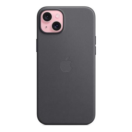 Чехол FineWoven Case для Apple iPhone 15 Plus с MagSafe Black, черный
