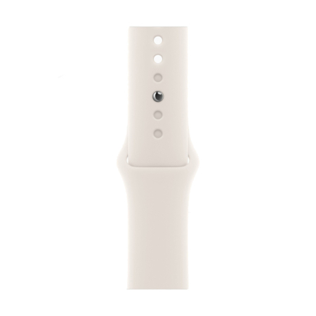 Apple Watch Series 11, 46 мм корпус из алюминия цвета «Rose Gold», ремешок Sport Band размера S/M цвета «Light Blush» Apple Watch Series 11, 46 мм корпус из алюминия цвета «Rose Gold», ремешок Sport Band размера S/M цвета «Light Blush»