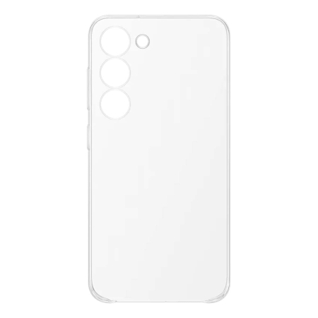 Чехол Silicone Cover для Samsung Galaxy S23 Прозрачный