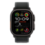 Apple Watch Ultra 2 (2024), 49 мм корпус из титана цвета «Black», ремешок Trail Loop размера M/L цвета «Black»
