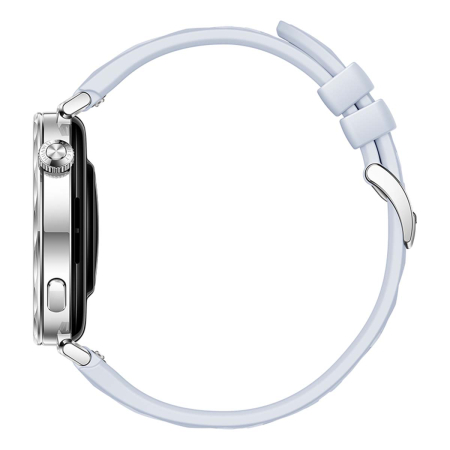 Часы HUAWEI Watch GT 5 Silver, 41 мм, цвет корпуса серебряный, цвет ремешка голубой