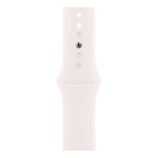 Apple Watch Series 10, 42 мм корпус из алюминия цвета «Rose Gold», ремешок Sport Band размера M/L цвета «Light Blush» Apple Watch Series 10, 42 мм корпус из алюминия цвета «Rose Gold», ремешок Sport Band размера M/L цвета «Light Blush»