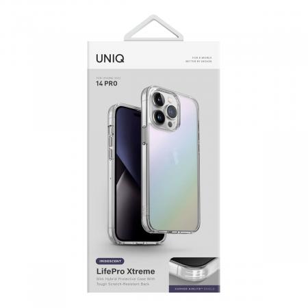 Чехол для iPhone 14 Pro UNIQ Lifepro Xtreme Iridescent (IP6.1P(2022)-LPRXIRD) Радужный