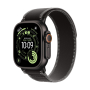 Apple Watch Ultra 3 (2025), 49 мм корпус из титана цвета «Black», ремешок Trail Loop размера S/M цвета «Black/Charcoal» Apple Watch Ultra 3 (2025), 49 мм корпус из титана цвета «Black», ремешок Trail Loop размера S/M цвета «Black/Charcoal»