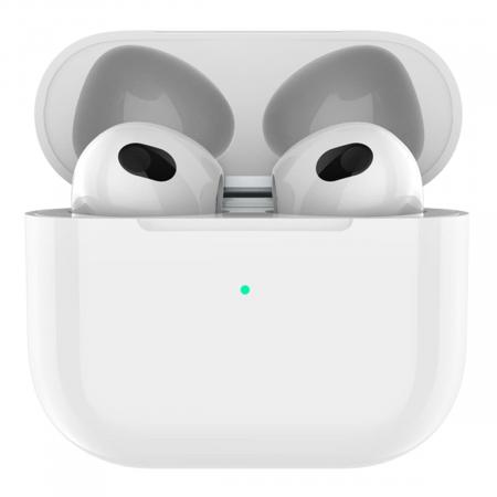 Беспроводные наушники с микрофоном Deppa Air Nova, TWS, BT 5.1, 300 мАч, QI (44192) Белый