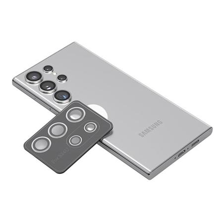 Защитное стекло для камеры Galaxy S24 Ultra BLUEO Camera lens Armor metal 5 шт. (NPB28-S24U-SIL) Серебристый