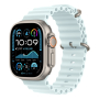 Apple Watch Ultra 2 (2024), 49 мм корпус из титана цвета «Natural», ремешок Ocean Band цвета «Ice Blue» Apple Watch Ultra 2 (2024), 49 мм корпус из титана цвета «Natural», ремешок Ocean Band цвета «Ice Blue»