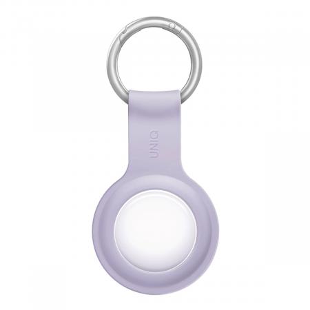 Чехол для Apple AirTag UNIQ Lino Liquid silicone (AIRTAG-LINOLAV) Лавандовый